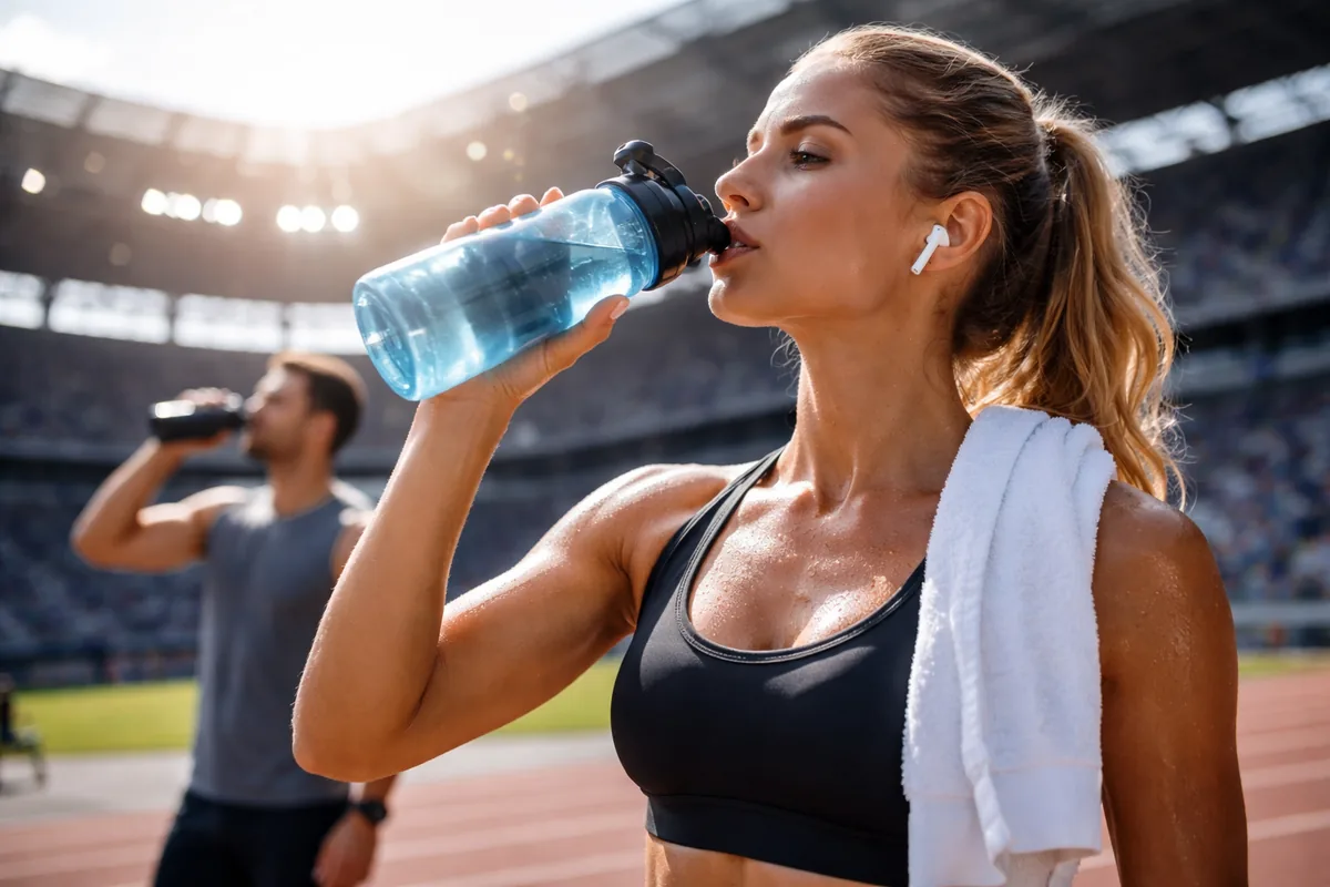 Comment bien s'hydrater pendant un entraînement sportif intense